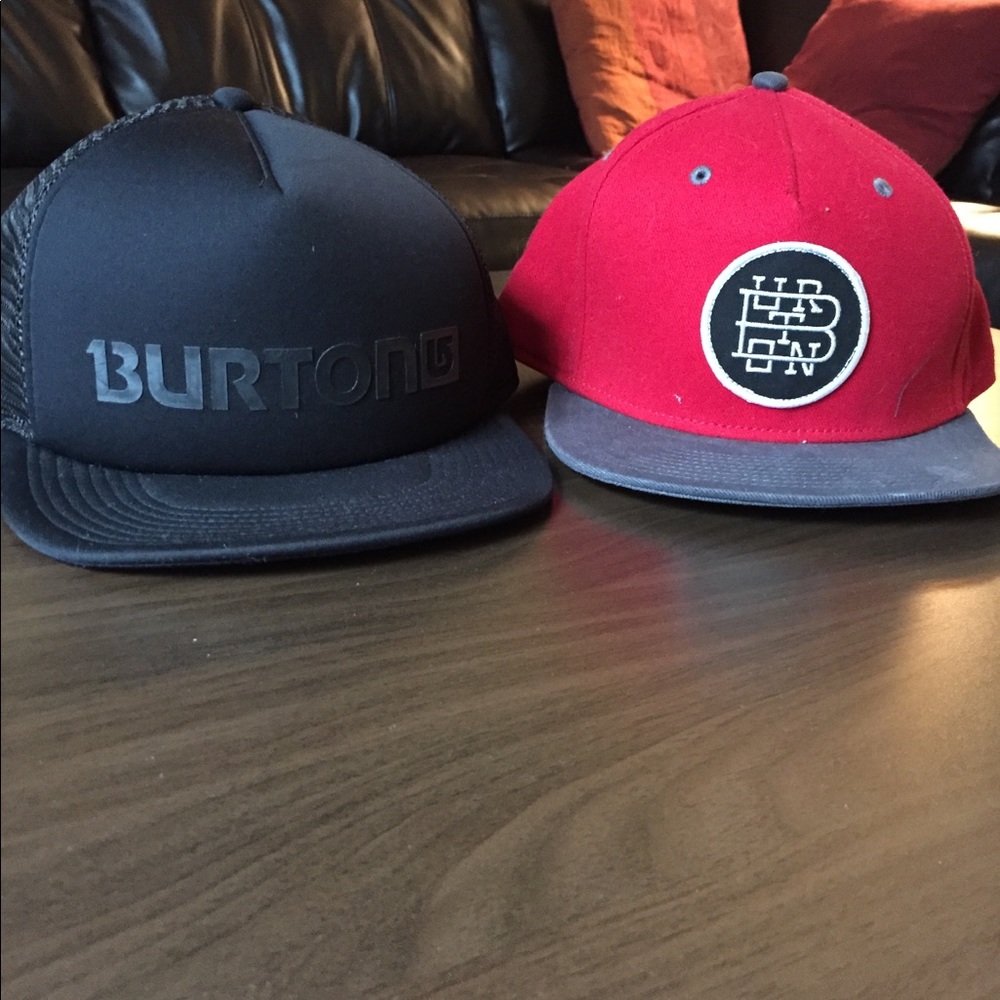 Burton snapbacks